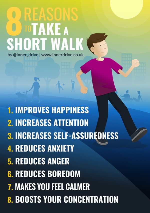 benefits of nature walks